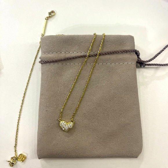 Kendra Scott Jewelry - Gold Kendra Scott Heart Necklace